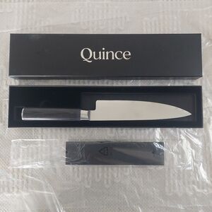 NEW! Quince- Essentials Japanese Damascus 8" Chefs Knife! (K2)